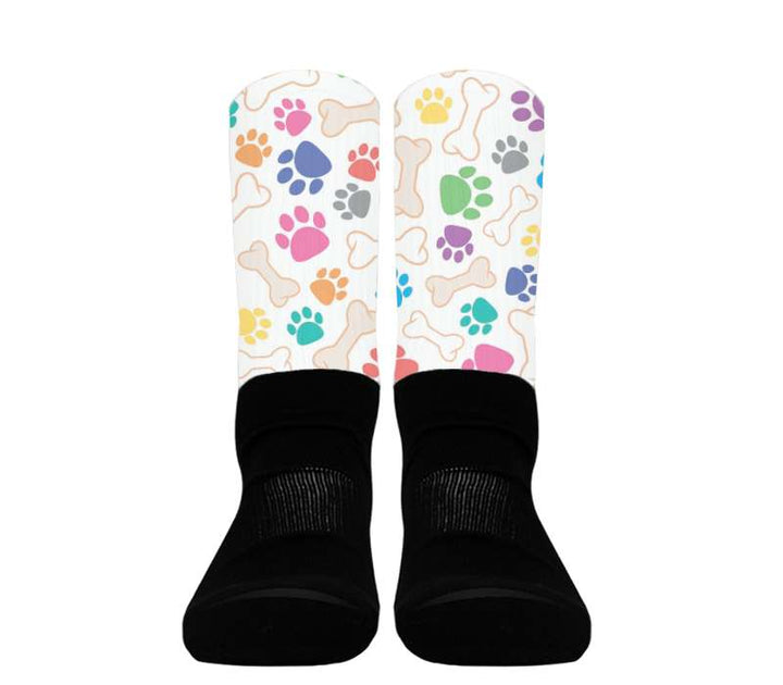 Athletic Crew with colour foot